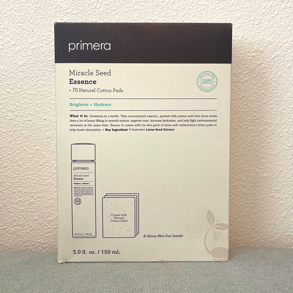 Primera New Miracle Seed Essence Brighten And Hydrate